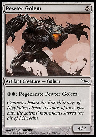 Golem de Peltre / Pewter Golem - Magic: The Gathering - MoxLand