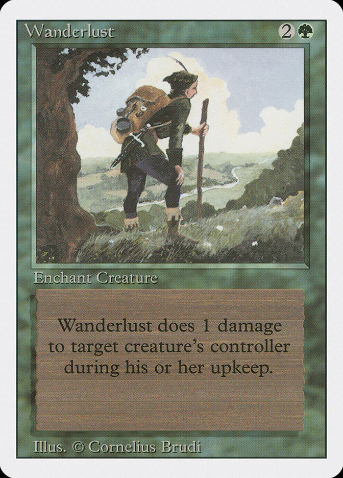 Anseio por Viagem / Wanderlust - Magic: The Gathering - MoxLand