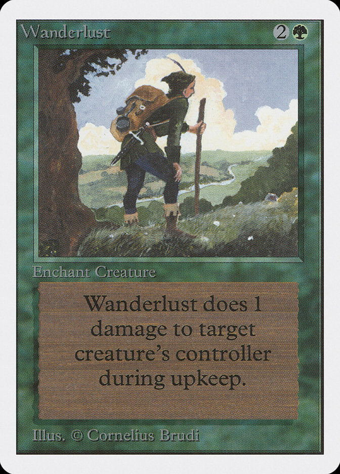 Anseio por Viagem / Wanderlust - Magic: The Gathering - MoxLand