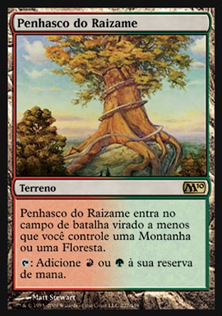 Penhasco do Raizame / Rootbound Crag - Magic: The Gathering - MoxLand