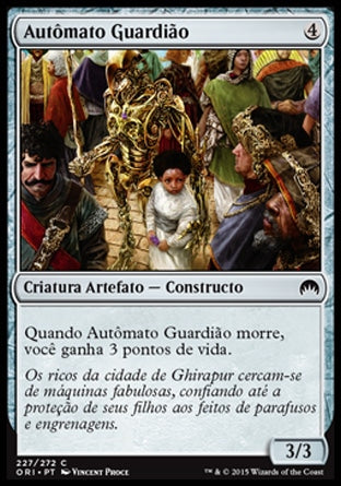 Autômato Guardião / Guardian Automaton - Magic: The Gathering - MoxLand