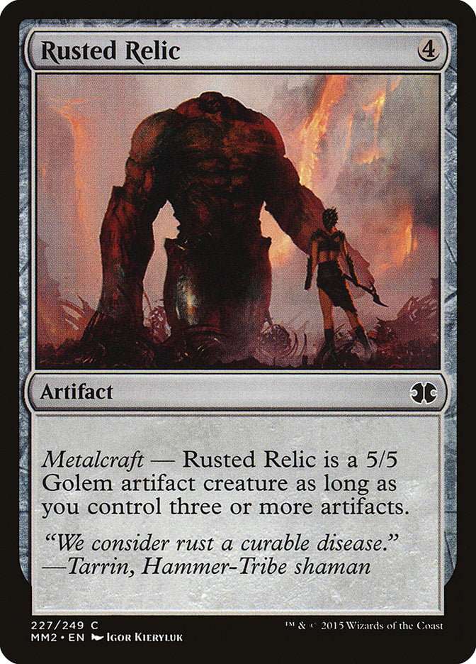 Relíquia Enferrujada / Rusted Relic - Magic: The Gathering - MoxLand