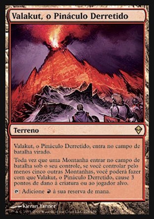 Valakut, o Pináculo Derretido / Valakut, the Molten Pinnacle - Magic: The Gathering - MoxLand