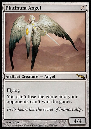 Anjo de Platina / Platinum Angel - Magic: The Gathering - MoxLand