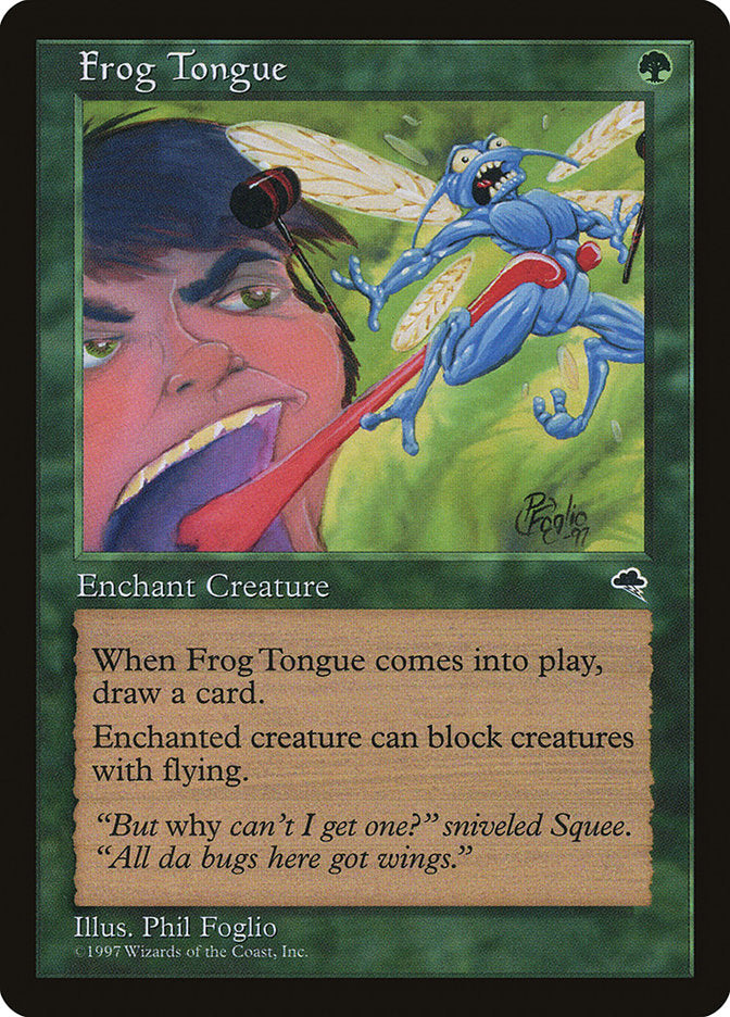 Língua de Sapo / Frog Tongue - Magic: The Gathering - MoxLand