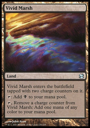 Pântano Vívido / Vivid Marsh - Magic: The Gathering - MoxLand