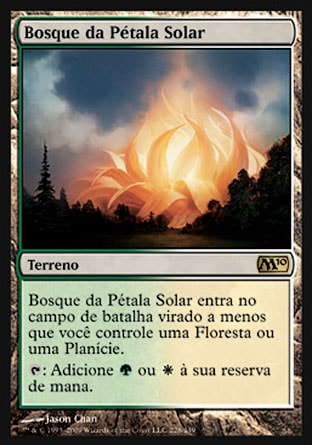 Bosque da Pétala Solar / Sunpetal Grove - Magic: The Gathering - MoxLand