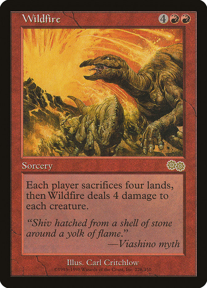 Fogo Grego / Wildfire - Magic: The Gathering - MoxLand