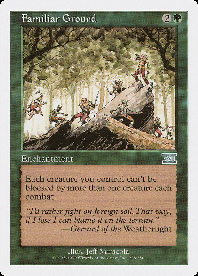 Solo Familiar / Familiar Ground - Magic: The Gathering - MoxLand