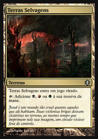 Terras Selvagens / Savage Lands - Magic: The Gathering - MoxLand