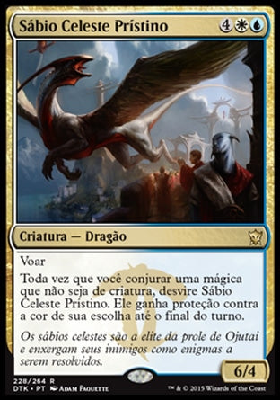 Sábio Celeste Prístino / Pristine Skywise - Magic: The Gathering - MoxLand