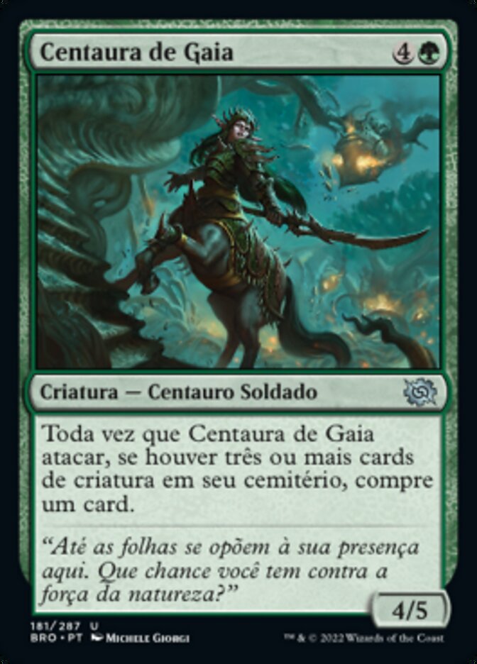 Centaura de Gaia / Gaea's Courser - Magic: The Gathering - MoxLand