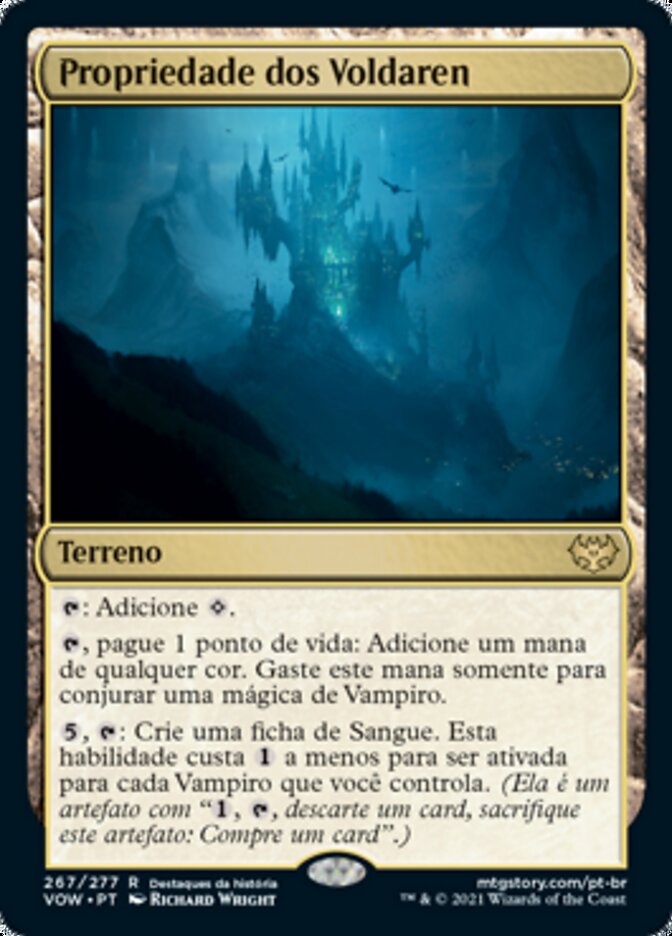 Propriedade dos Voldaren / Voldaren Estate - Magic: The Gathering - MoxLand