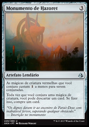 Monumento de Hazoret / Hazoret's Monument - Magic: The Gathering - MoxLand