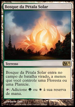 Bosque da Pétala Solar / Sunpetal Grove - Magic: The Gathering - MoxLand