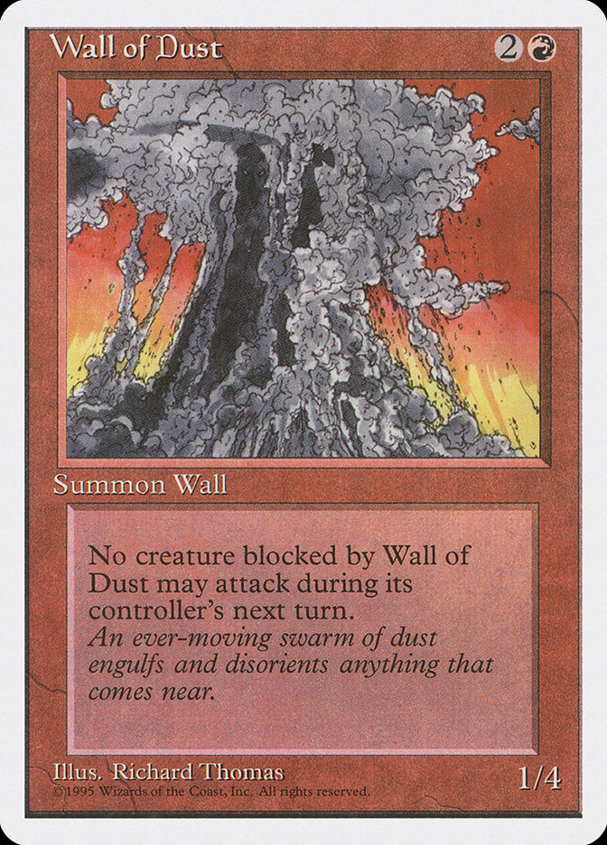 Barreira de Pó / Wall of Dust - Magic: The Gathering - MoxLand