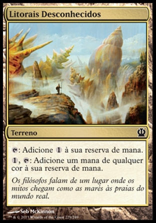 Litorais Desconhecidos / Unknown Shores - Magic: The Gathering - MoxLand