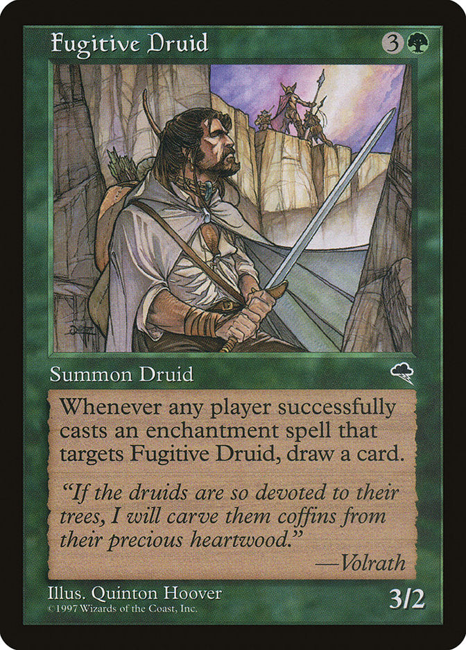 Druida Fugitivo / Fugitive Druid - Magic: The Gathering - MoxLand