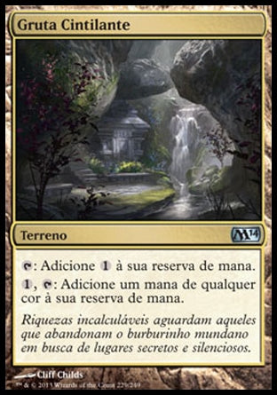 Gruta Cintilante / Shimmering Grotto - Magic: The Gathering - MoxLand