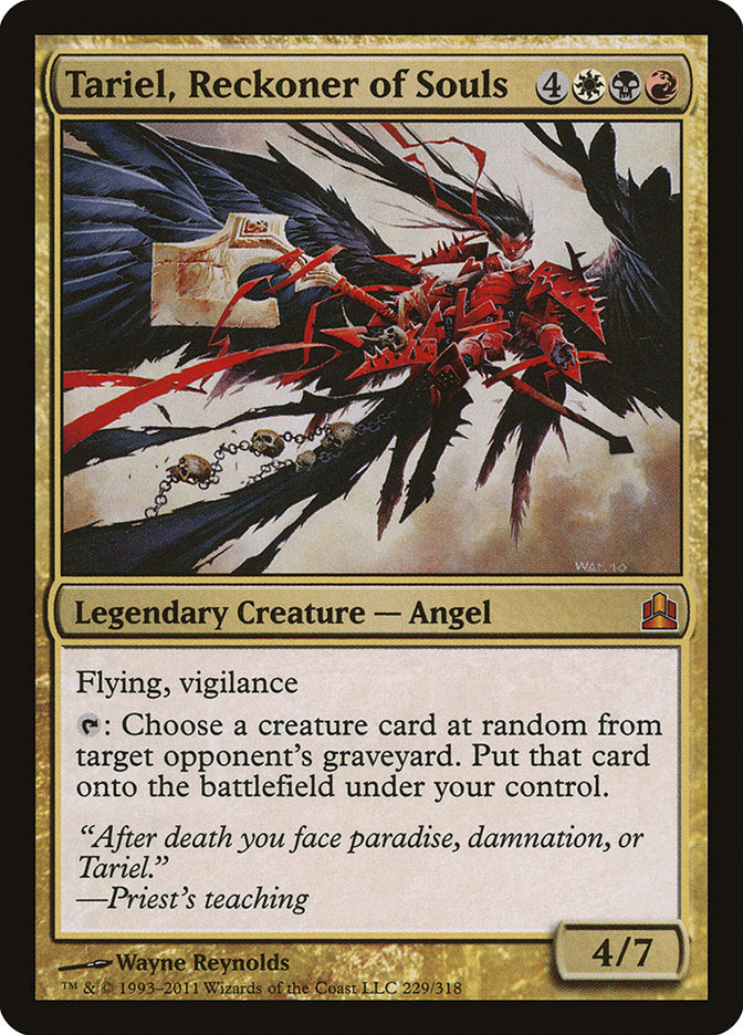 Tariel, Reckoner of Souls / Tariel, Reckoner of Souls - Magic: The Gathering - MoxLand