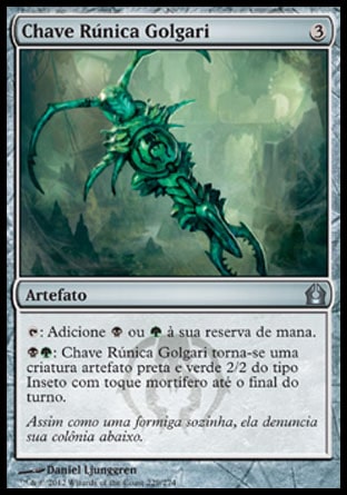 Chave Rúnica Golgari / Golgari Keyrune - Magic: The Gathering - MoxLand