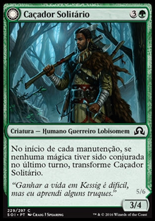 Caçador Solitário / Solitary Hunter - Magic: The Gathering - MoxLand