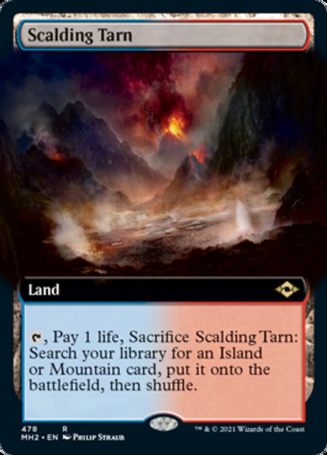 Lago Alpino Fervente / Scalding Tarn - Magic: The Gathering - MoxLand