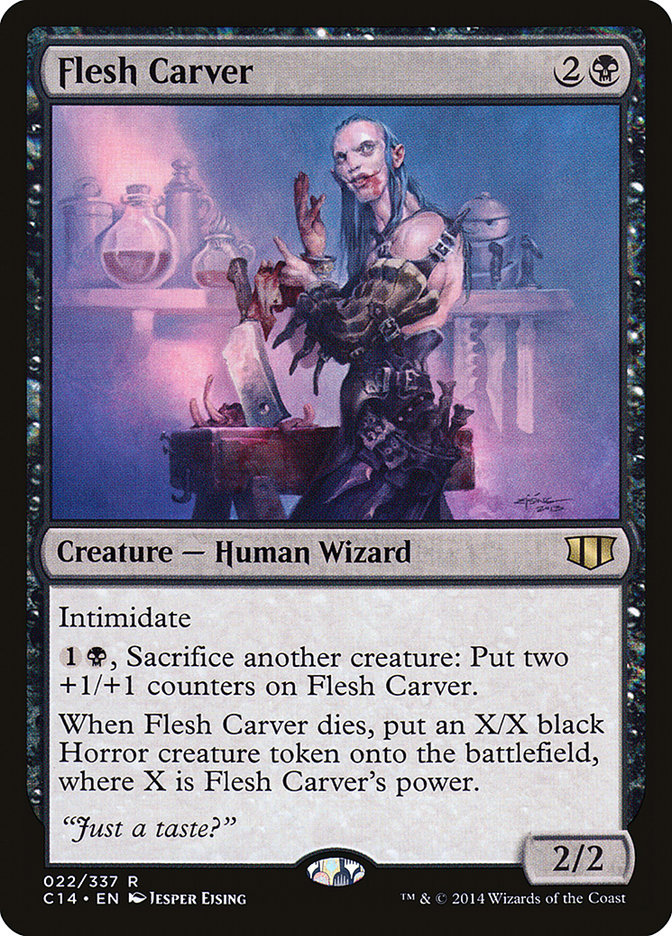 Flesh Carver / Flesh Carver - Magic: The Gathering - MoxLand