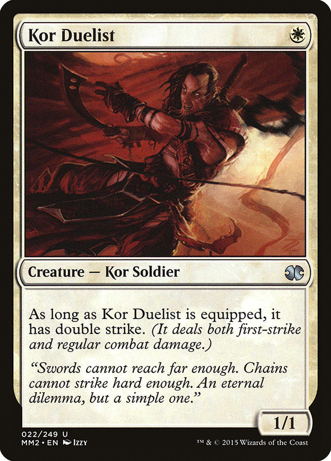 Duelista Kor / Kor Duelist - Magic: The Gathering - MoxLand