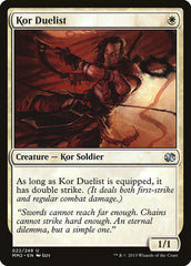 Duelista Kor / Kor Duelist - Magic: The Gathering - MoxLand