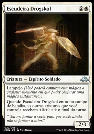 Escudeira Drogskol / Drogskol Shieldmate - Magic: The Gathering - MoxLand