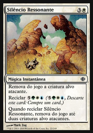 Silêncio Ressonante / Resounding Silence - Magic: The Gathering - MoxLand