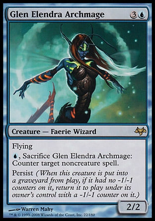 Arquimaga de Glen Elendra / Glen Elendra Archmage - Magic: The Gathering - MoxLand