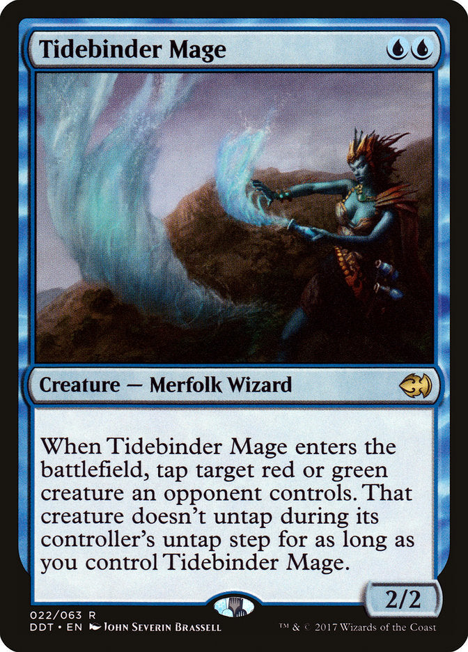 Mago das Amarras Marinhas / Tidebinder Mage - Magic: The Gathering - MoxLand