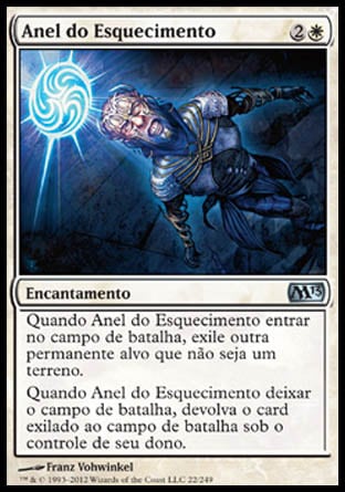 Anel do Esquecimento / Oblivion Ring - Magic: The Gathering - MoxLand