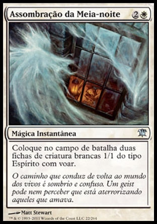 Assombração da Meia-noite / Midnight Haunting - Magic: The Gathering - MoxLand