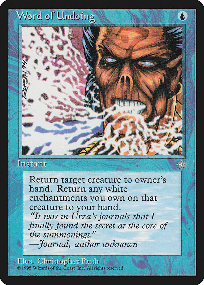 Palavra do Desfazer / Word of Undoing - Magic: The Gathering - MoxLand