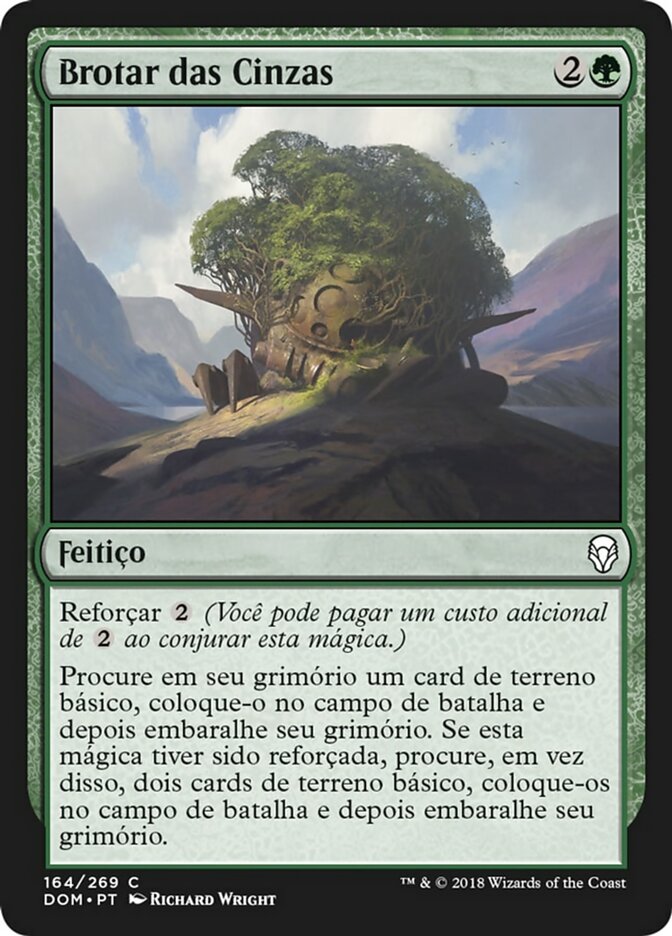 Brotar das Cinzas / Grow from the Ashes - Magic: The Gathering - MoxLand