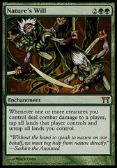 Vontade da Natureza / Nature's Will - Magic: The Gathering - MoxLand