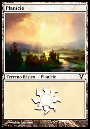 Planície / Plains - Magic: The Gathering - MoxLand