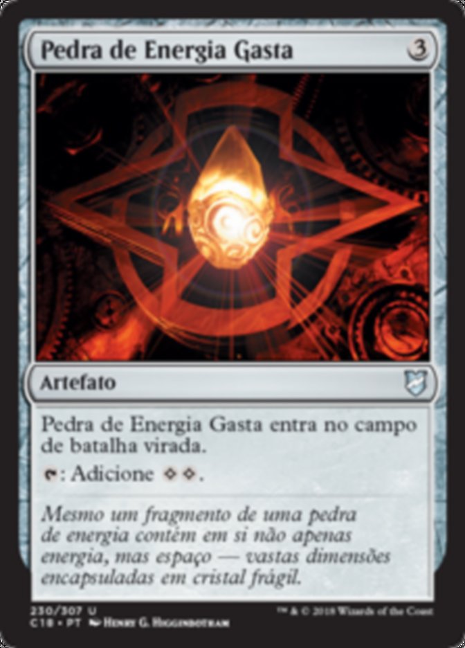 Pedra de Energia Gasta / Worn Powerstone - Magic: The Gathering - MoxLand