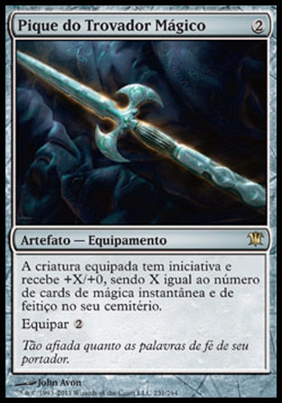 Pique do Trovador Mágico / Runechanter's Pike - Magic: The Gathering - MoxLand