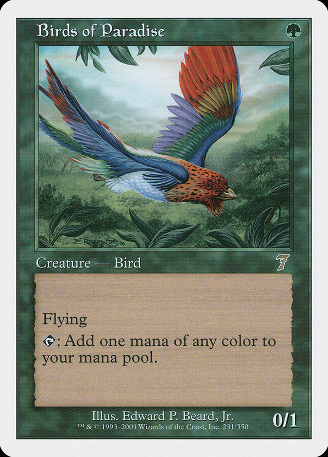 Aves do Paraíso / Birds of Paradise - Magic: The Gathering - MoxLand