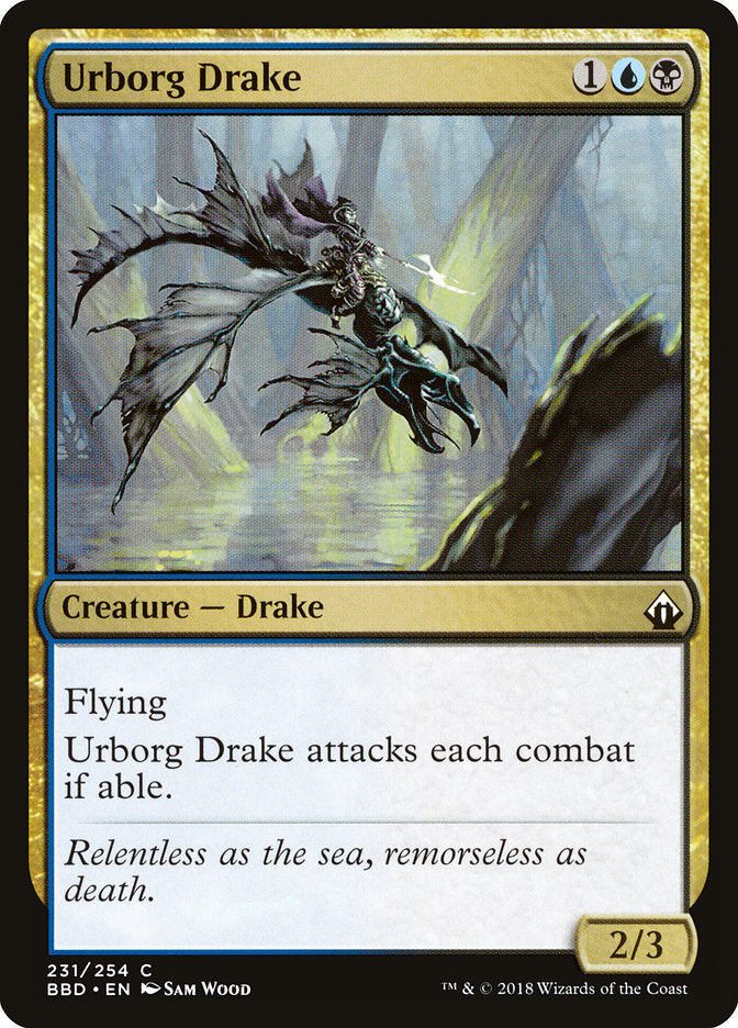 Dragonete de Urborg / Urborg Drake - Magic: The Gathering - MoxLand