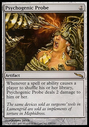 Sonda Psicogênica / Psychogenic Probe - Magic: The Gathering - MoxLand