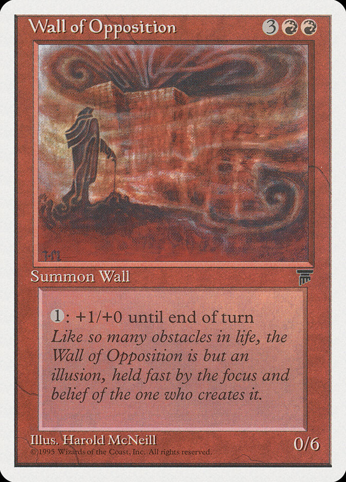 Wall of Opposition / Wall of Opposition - Magic: The Gathering - MoxLand