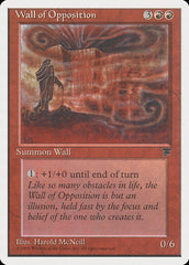 Wall of Opposition / Wall of Opposition - Magic: The Gathering - MoxLand