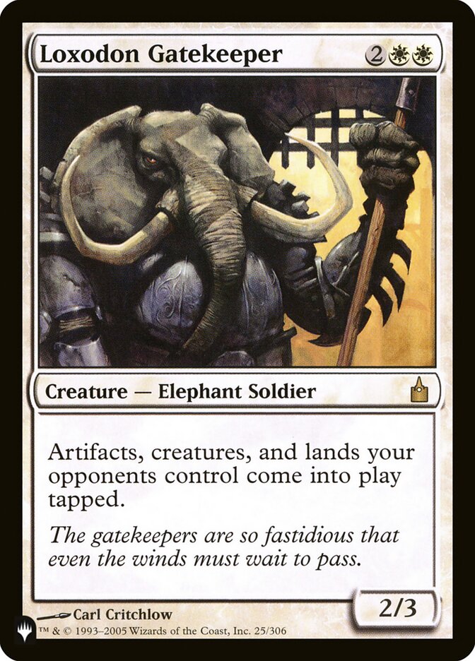 Porteiro Loxodonte / Loxodon Gatekeeper - Magic: The Gathering - MoxLand