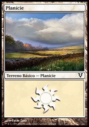 Planície / Plains - Magic: The Gathering - MoxLand