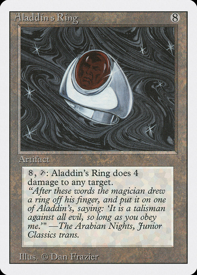 Anel de Aladim / Aladdin's Ring - Magic: The Gathering - MoxLand